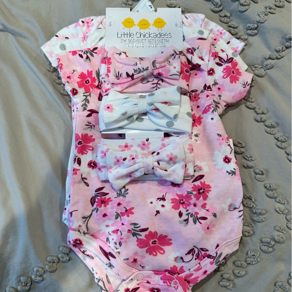 Onesie and bow set